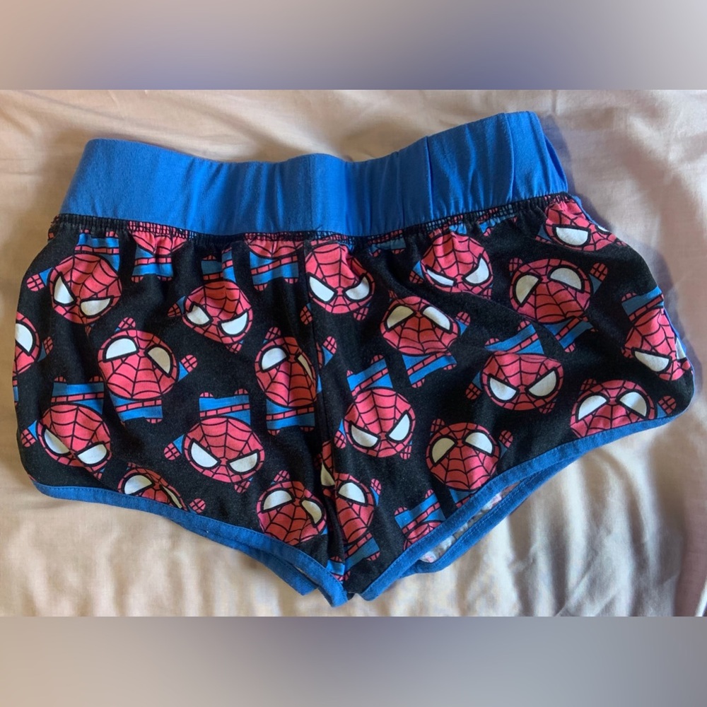 Marvel Spider-Man Shorts - Blue and Red
